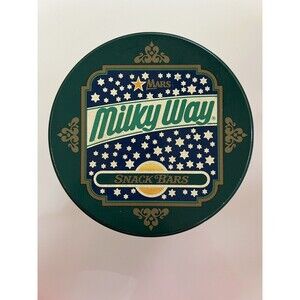 Collectible Vintage M&M Mars Milky Way Tin with Personality & Character 1987